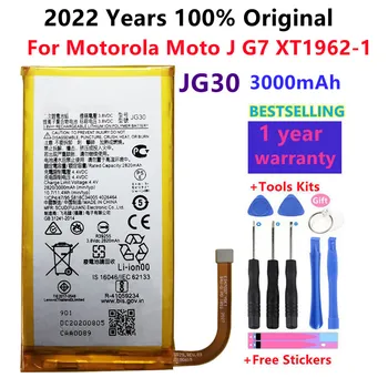  100% Оригинален Нов 3000 mah JG30 Батерия За Motorola Moto J G7 XT1962-1 Добро качество на Батерии за мобилни телефони + Безплатни Инструменти