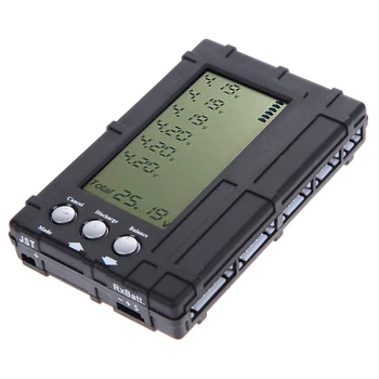  3 В 1 LCD дисплей RC Разрядник Батерии Баланс М Тестер За 2-6 S Lipo Life Измерване на Напрежението на Батерията