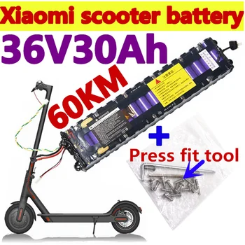  36 В 30ah Xiaom M356 Pro Batterij Speciale 30000 ма Инсталиране на Микробуса 60 км + Druk Aanpassing Инструмент
