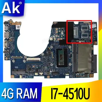  AK UX303LA дънна Платка за лаптоп ASUS UX303LA UX303LB UX303LN UX303L UX303 тест оригиналната дънна платка 4G RAM I7-4510U