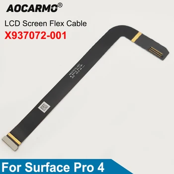  Aocarmo За Surface Pro4 Pro 4 1724 Конектор дънната платка LCD Дисплей с течни кристали Панел на Екрана Гъвкав кабел X937072-001