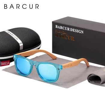  BARCUR детски Поляризирани слънчеви очила За Момчета И Момичета Модни Дървени Слънчеви очила с UV400 Очила Oculos Gafas De Sol