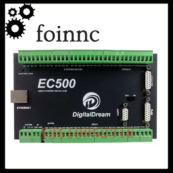  CNC Mach3 Ethernet Контролер за Движение EC500 460 khz 3/4/5/6 Axial Такса за Управление на Трафика за смилане металообработващи машини