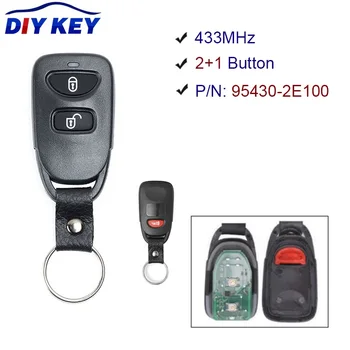 DIYKEY Подмяна на Дистанционно Ключодържател 95430-2E100 95430-2E110 OKA-311T 433 Mhz За Hyundai Tucson 2005 2006 2007 2008 2009