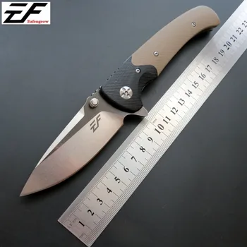  Eafengrow EF67 58-60HRC D2 Острието G10 Дръжка Сгъваем нож За Оцеляване Инструмент за Къмпинг Ловен Нож Джоба тактически edc открит инструмент