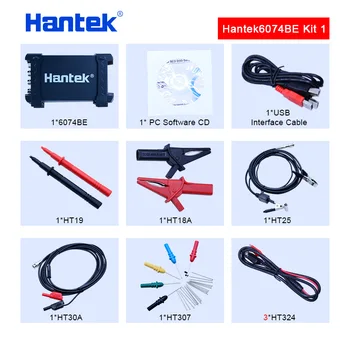  Hantek 6074BE (комплект I) Стандартно е оборудван с повече от 80 вида автомобилни измервателни функции USB2.0 4 изолирани канал oscillo