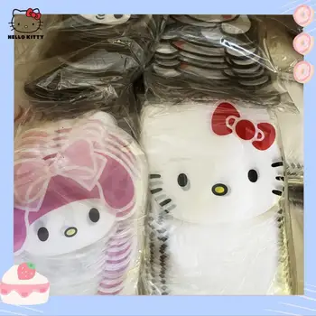  Hello Kitty Запечатани Чанта За Съхранение На Kawaii Аниме Sanrio My Melody Pochacco Kuromi Красиви Бижута Разни Пылезащитная Водоустойчива Чанта