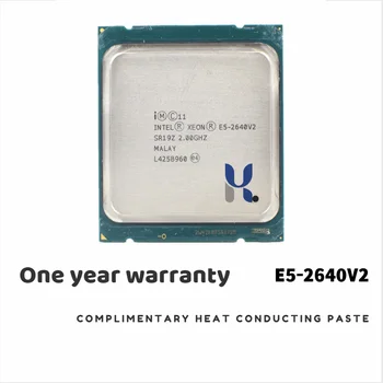  Intel Xeon E5-2640v2 E5 2640v2 E5 2640 v2 2.0 Ghz Восьмиядерный шестнадцатипоточный процесор 20M 95W LGA 2011