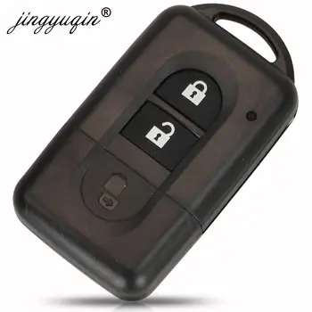  jingyuqin НОВ 2 Бутона на Дистанционното на ключа опаковки за Nissan Micra Xtrail Juke, Qashqai Duke Режисьорски Нож и Ключодържател Калъф за Замяна