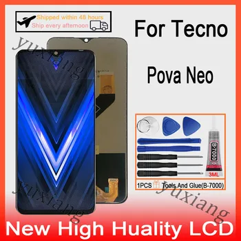  LCD-Дисплей, оригинална За Tecno Pova Нео LE6 LCD Дисплей, Сензорен Екран на Таблета, за Подмяна на