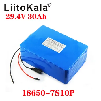  LiitoKala 29,4 В 10ah 20ah 30ah 40ah 24 250 W 350 W 500 W 750 W Ebike батерия електрически велосипед батерия 24 20ah литиева батерия