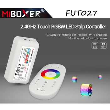  Miboxer FUT027 2,4 Ghz Сензорен RGBW Контролер Led Лента DC12-24A 18A RF Дистанционно Управление за led Лента/Лампа/Лампа Безжичен