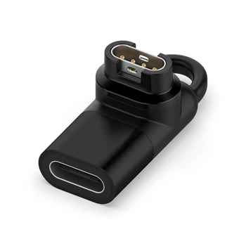  USB конектор C за 4pin преобразувател на заряд за смарт часовници на Garmin Fenix 5 / 5S / 5X / 6 Forerunner 45/45 S / 245/245 M / 935
