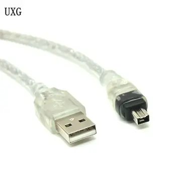  USB Мъжки към Firewire IEEE 1394 4-Пинов Конектор iLink Адаптер Кабел firewire 1394 Кабел за SONY DCR-TRV75E DV кабел на камерата 120 см