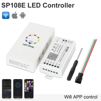 WS2812B Ленти Led Светлина Smart RGB Контролери Bluetooth SP107E SP110E Wi-Fi SP108E Ленти Led Светлина Контролер Димери DC5V-24V