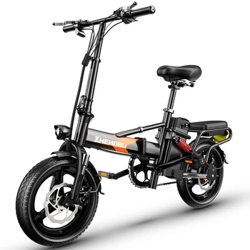  ZHENGBU D13 48 20AH Сгъваем Електрически Велосипед 400 W Мотор Открит Велосипед Ebike 14 Инча Мини Превключвател Електрически Велосипед