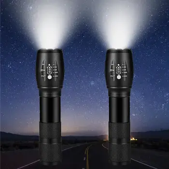  Акумулаторна батерия Led Фенерче Usb Факел Light Xhp50 Най-Мощен Тактически Фенер 18650 Ярък Водоустойчив Ръчен Фенер с Увеличение #g3