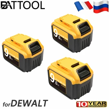 Батерия BATTOOL PACK За DeWalt DCB200 9000 ма 20 20 Волтова Литиево-йонна батерия Макс DCB206-2 DCB205 DCB200-2 Инструментален батерия