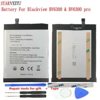  Батерия за Blackview BV6300 Pro 4380 ма Оригинални батерии за BV6300 100% Тествани с отслеживающим номер инструменти за ремонт телефон