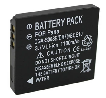  Батерия за цифров фотоапарат Panasonic Lumix DMC-FS3, DMC-FS5, DMC-FS20, DMC-FX55, DMC-FX500, DMC-FX520