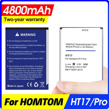  Батерията с голям капацитет 3,8 На 4800 mah за мобилен телефон Homtom Ht17 Ht 17 Pro