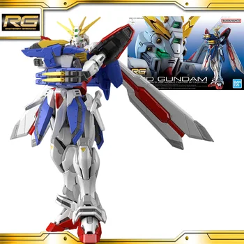  В наличност Bandai GUNDAM RG 1/144 GOD Gundam GF13-017NJII Оригиналната аниме Фигурка Фигурки на Героите Съберат Модел Играчки