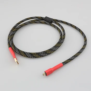  Висококачествен кабел Micro Hifi, USB USBType A за прехвърляне на възвратно аудио Micro USB