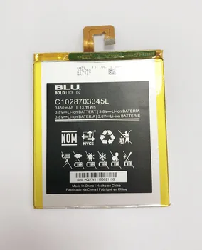  Гелевый 3,8 В 3450 ма 13,11 Wh Взаимозаменяеми батерия C1028703345L за BLU Studio 7,0 II, U48OU, S490U