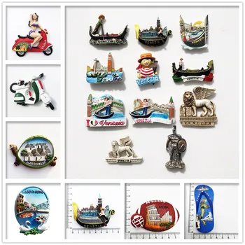 Европа Италия 3D Магнити За Хладилник Туристически Сувенир Колекция Магнитни Стикери За Хладилник Подарък Ръчна изработка