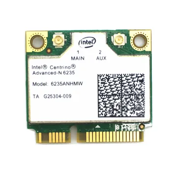  За Intel 6235 6235ANHMW WLAN Подходящ за Bluetooth 4.0 Половината МИНИ Безжична карта 802.11 a/b/g/n двойна лента 300 Mbps
