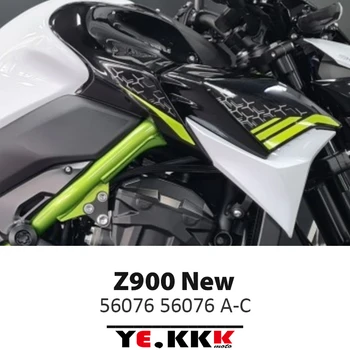  За Kawasaki Z900 2019 2020 2021 Стикер Стикер Предната Стикер Обтекател Пълна Автомобили Стикер Матиран Графитово-Зелен 56076B 56076A 56076C