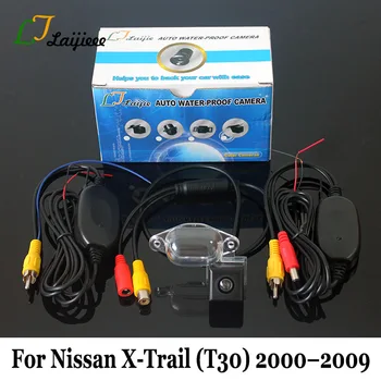  За Nissan X-Trail T30 I XTrail 2000 ~ 2009 Безжична Автомобилна камера за обратно виждане/RCA AUX HD CCD Нощно виждане Автоматично Резерв на Задната камера