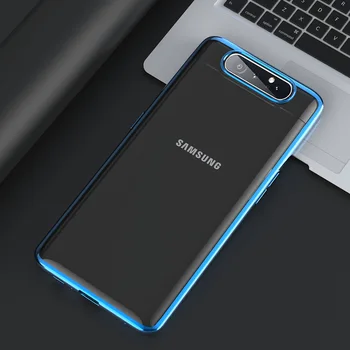  За Samsung Galaxy A80 Калъф С Прозрачна Покритие Калъф За Galaxy A80 Калъф Нов Креативен Монофонични Устойчив На Удари Защитен Калъф