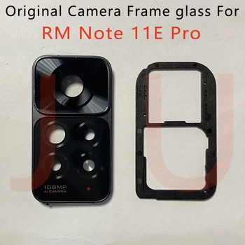  За Xiaomi Redmi Note 11 Pro 5G Note 11E pro Обектив на задната камера със Стъклен Капак С Рамка Притежателя Замяна Със Стикер