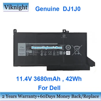  Истински батерия DJ1J0 ONFOH PGFX4 за серия Latitude 12 7000 7280-KHY0C 7480 451-BBZL E7480 батерия за лаптоп 11,4 V 42wh