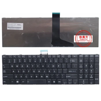  НОВА английска клавиатура САЩ за лаптоп Toshiba Satellite C50D C50-A506 C50-A C50D-A C55 C55T C55D C55-A C55D-A на Клавиатурата