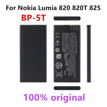  Оригинален BP-5T 1650 ма Взаимозаменяеми Батерия За Nokia Lumia 820 Lumia 825 820T Lumia 820,2 RM-878 BP5T BP 5T Литиево-Полимерни Батерии