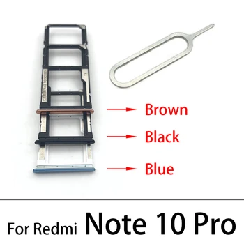  Оригинален Нов За Xiaomi Redmi 7 9 Note 8 10 Pro Mi 10 11 Държач За Sim-Карти Тава Слот Адаптер Конектор Резервни Части За Вашия Телефон