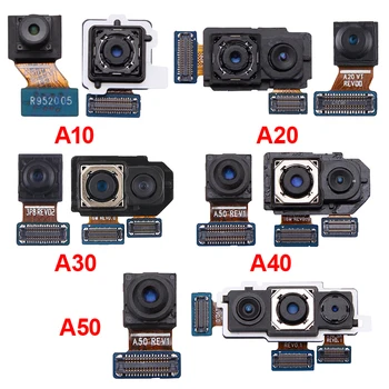  Оригиналната Задна Предна Камера За Samsung Galaxy A10 A20 A30 A40 A50 Предна Задна Селфи Малък Заден Модул На Камерата На Flex