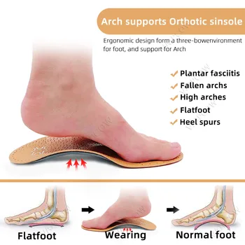  Ортопедична Стелка O/X Кожата На Краката Плоскостъпие И Поддръжка На Свода На Стъпалото Ортопедични Обувки Подметка Стелки За Крака Подходящ За Мъже И Жени