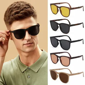  Реколта лесно Переносимая Дограма TR90, която се вписват в Джоба Сгъваеми Слънчеви очила Ultralight Eyewear Очила