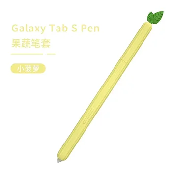  Сладък Плодов Силиконов молив случай за Samsung Galaxy Tab S6 S7 S Pen Защитен Калъф за Таблет Сензорна Писалка За S6 Lite spen Ръкав