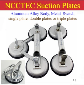  стъклени плочи от алуминиева сплав мраморни ръчни вендузи с ръчна скоба за носене на гранитни плотове / единични, двойни или тройни плоча